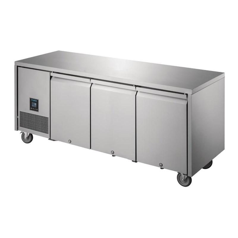 Table réfrigérée négative 3 portes Serie U Premium 420L UA008 Polar_6