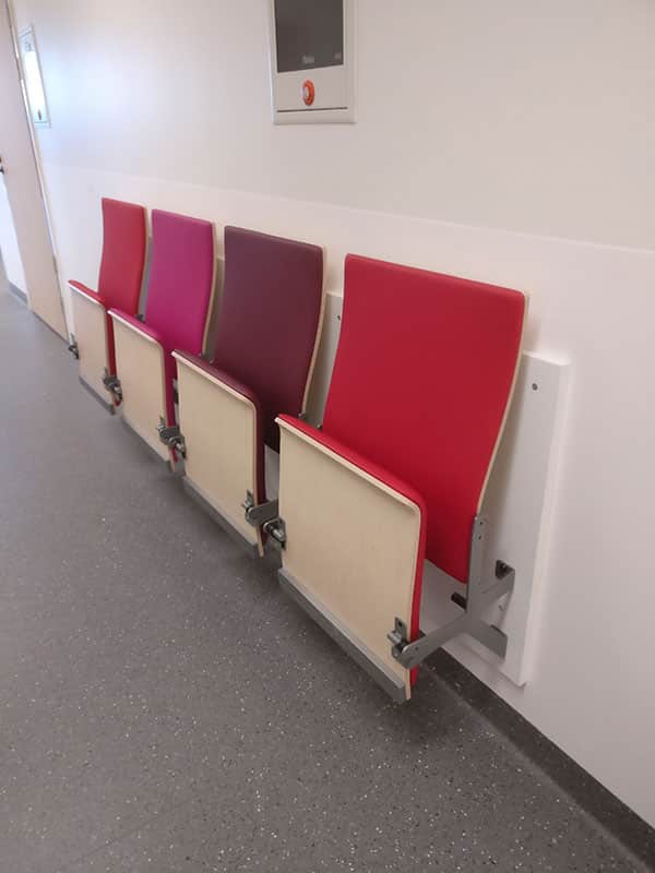 Siège pour auditorium de faible profondeur, adapté aux petits espaces - Edu_6