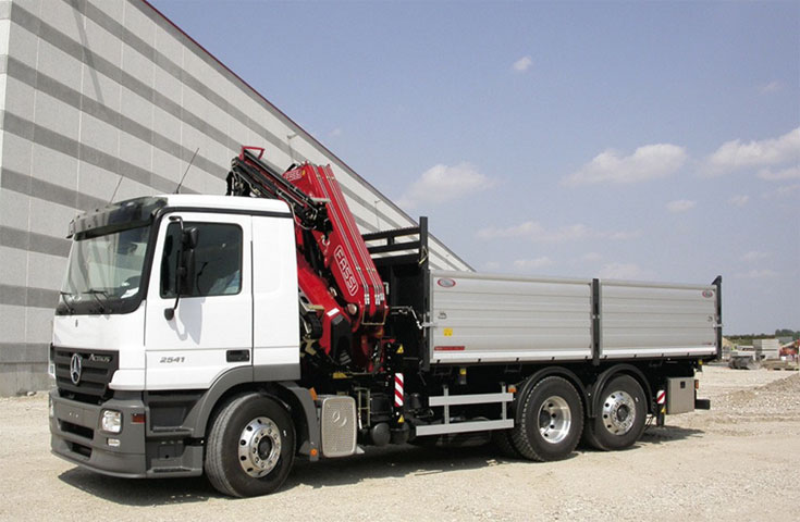 Grue auxiliaire Fassi F295RA e-dynamic - 28,95 tm - bras hydraulique jusqu'à 26,70 m avec jib_6