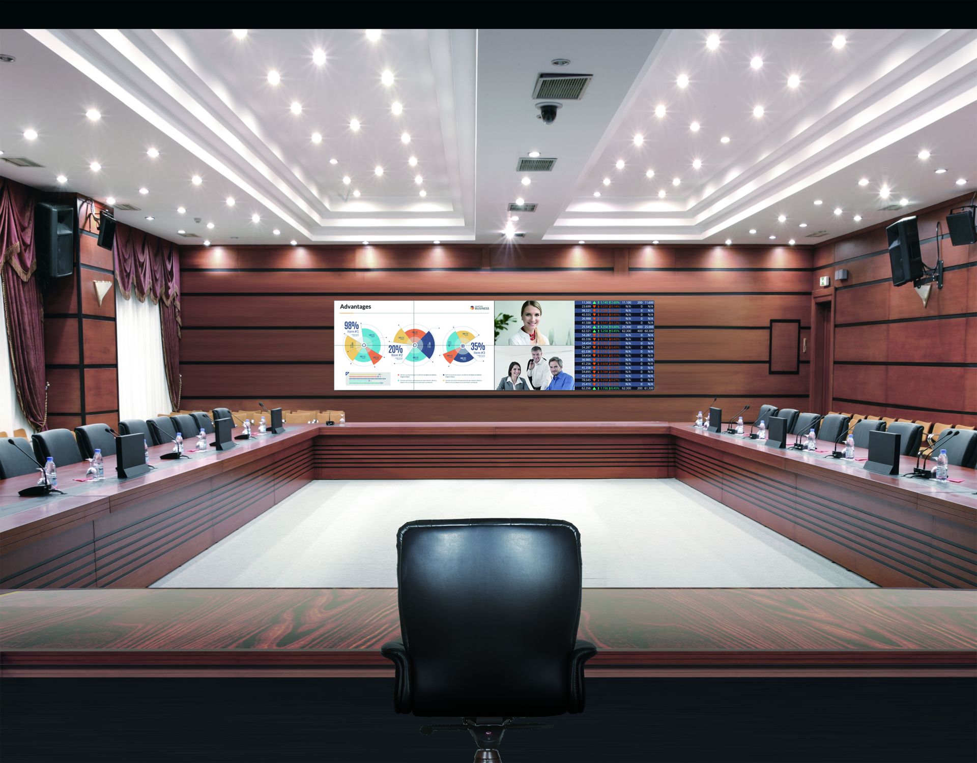 Écran d'affichage dynamique intérieur - LG - Gamme UH - 98 pouces - Résolution UHD - Usage 24h/7j - Grand angle 178°_0
