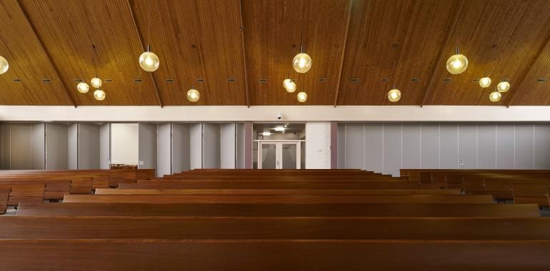 Cloison mobile Flexio avec suspension centrique ou excentrique