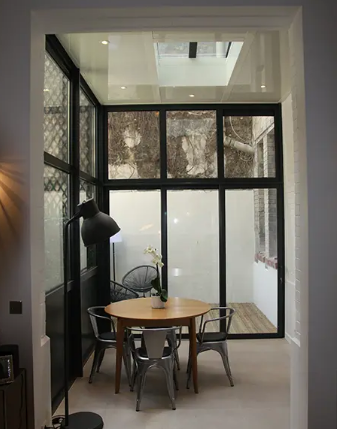 Véranda à toit plat sur-mesure pour extensions de maison - GRI Fabricant_6