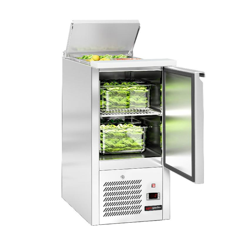 Saladette réfrigérée à capot et dessus planche à découper - 1 porte_6