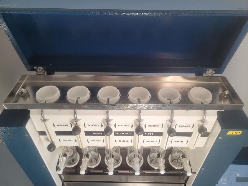 Système manuel d'extraction FOSS ST 243 Soxtec_6