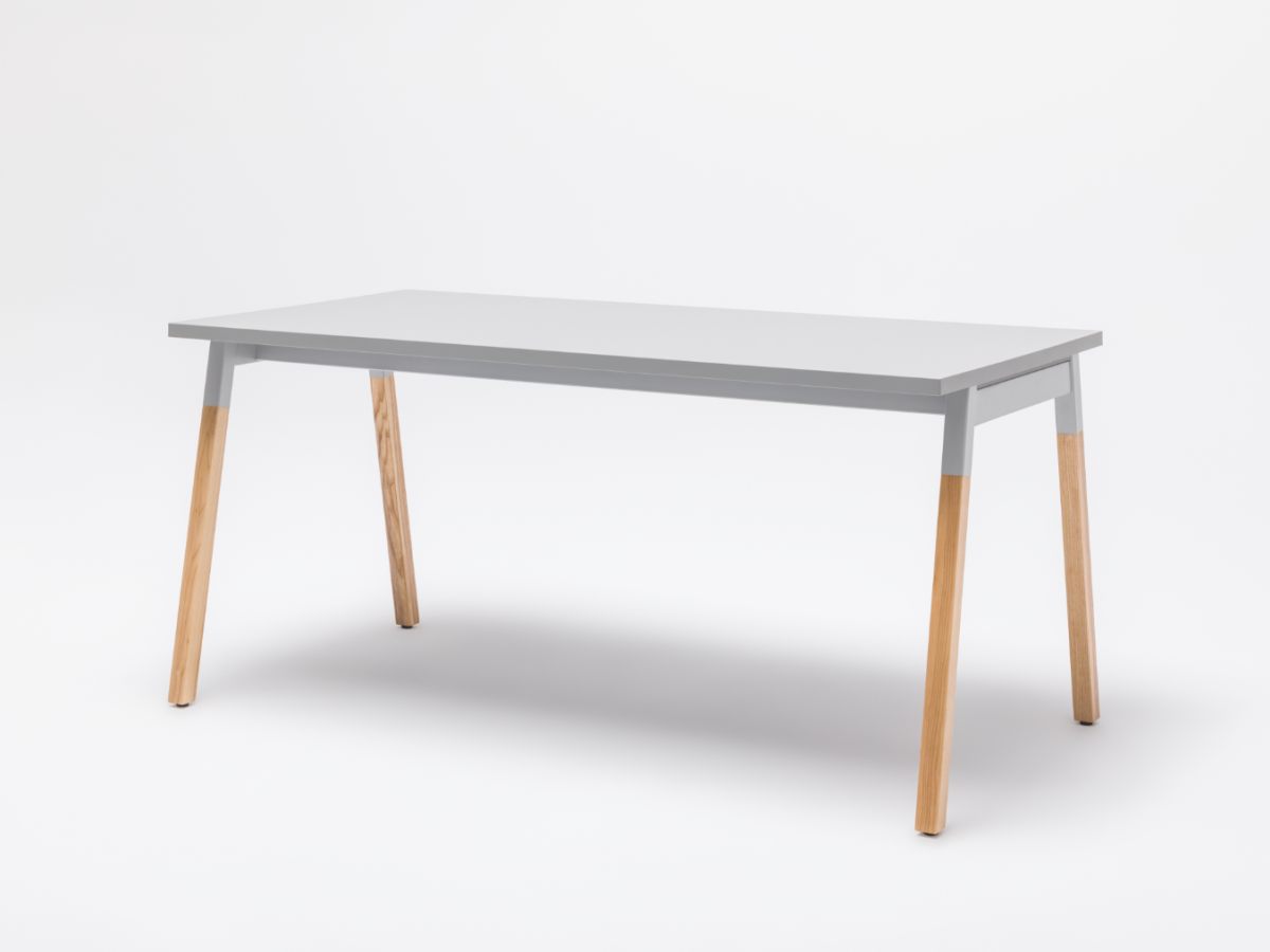 Bureau opératif esthétique et fonctionnel avec pieds en bois - OGI W - design minimaliste et finitions personnalisables_6