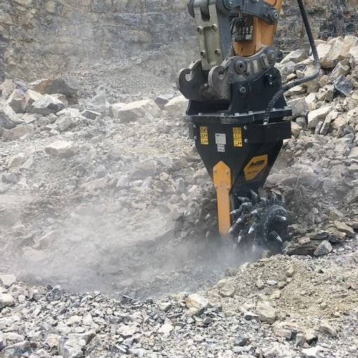 Fraise hydraulique MB-R900 pour pelle hydraulique - 19 à 35 tonnes - Largeur de coupe 1130 mm_6