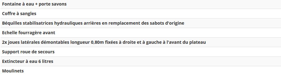 Remorque RP7 surbaissée parfaite pour tracteurs vignerons