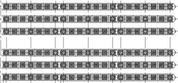 Bande de guidage - semco - cheminement à 2 x 3 lignes_6