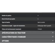 Faneuse TE170 Vermeer - Largeur de fanage 5,2 m - Conception compacte et hydraulique_6