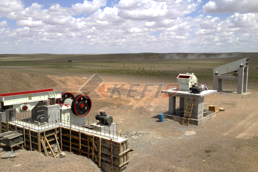 Concasseur primaire et secondaire pour travaux de concassage de pierre_6