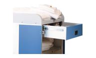 Chariot de distribution de linge - Aisy Cart 3 - 3 niveaux, alliage léger anodisé, 390L_6