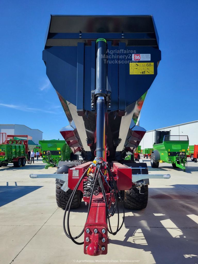 Benne TP avec suspension type bogie, ressorts paraboliques - PRONAR T701HP_6