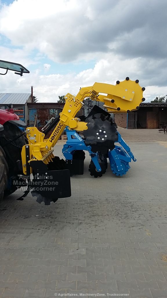 Déchaumeur à disques indépendants pour la vigne, les vergers et le maraîchage - Agroland WINEDISC_6