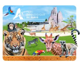 Magnet 3D en MDF avec relief obtenu par couches superposées