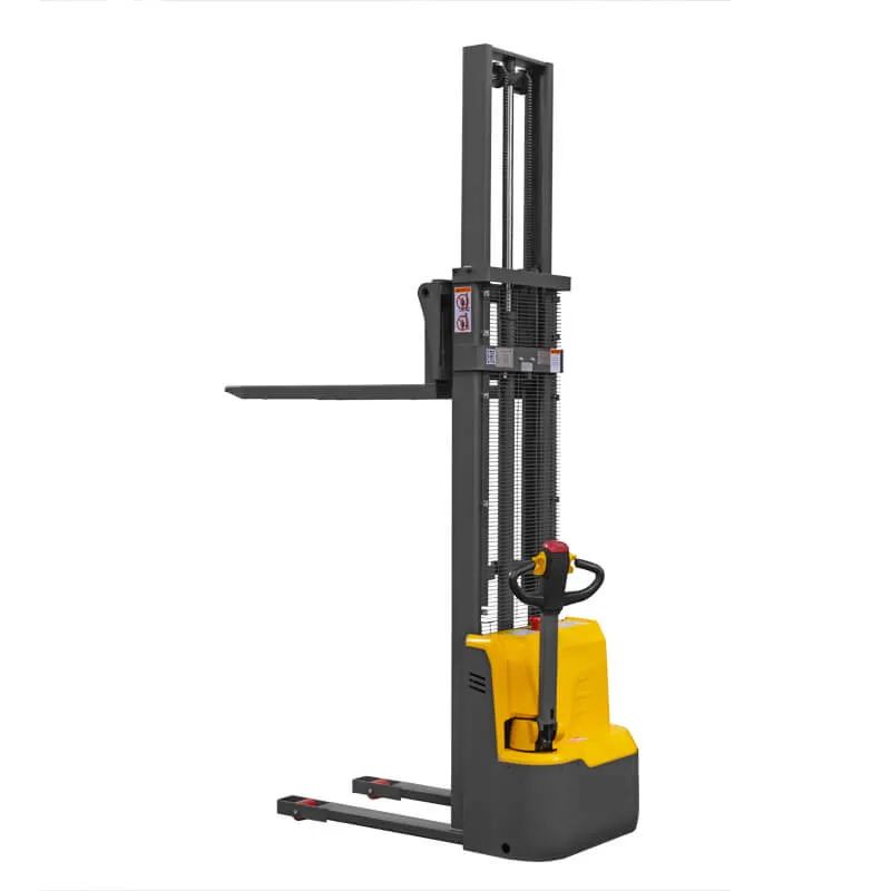 Gerbeur automoteur électrique CDD15R-EN - 1.5T x 2,5M avec fourches réglables - Batterie lithium-ion, mât télescopique_6