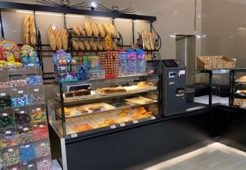 Comptoir réfrigéré avec pare-haleine, idéal pour les traiteurs, pâtisseries et snacking - KUBUS MAX_6