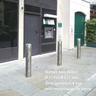 Borne anti-bélier CITY_6