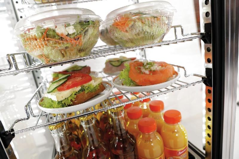 Mini-vitrine réfrigérée 78L, inox A2CH 700478G Bartscher_6