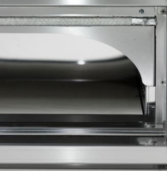 Four à pizza avec sole fixe, façade en acier inoxydable - Cuppone Donatello_6