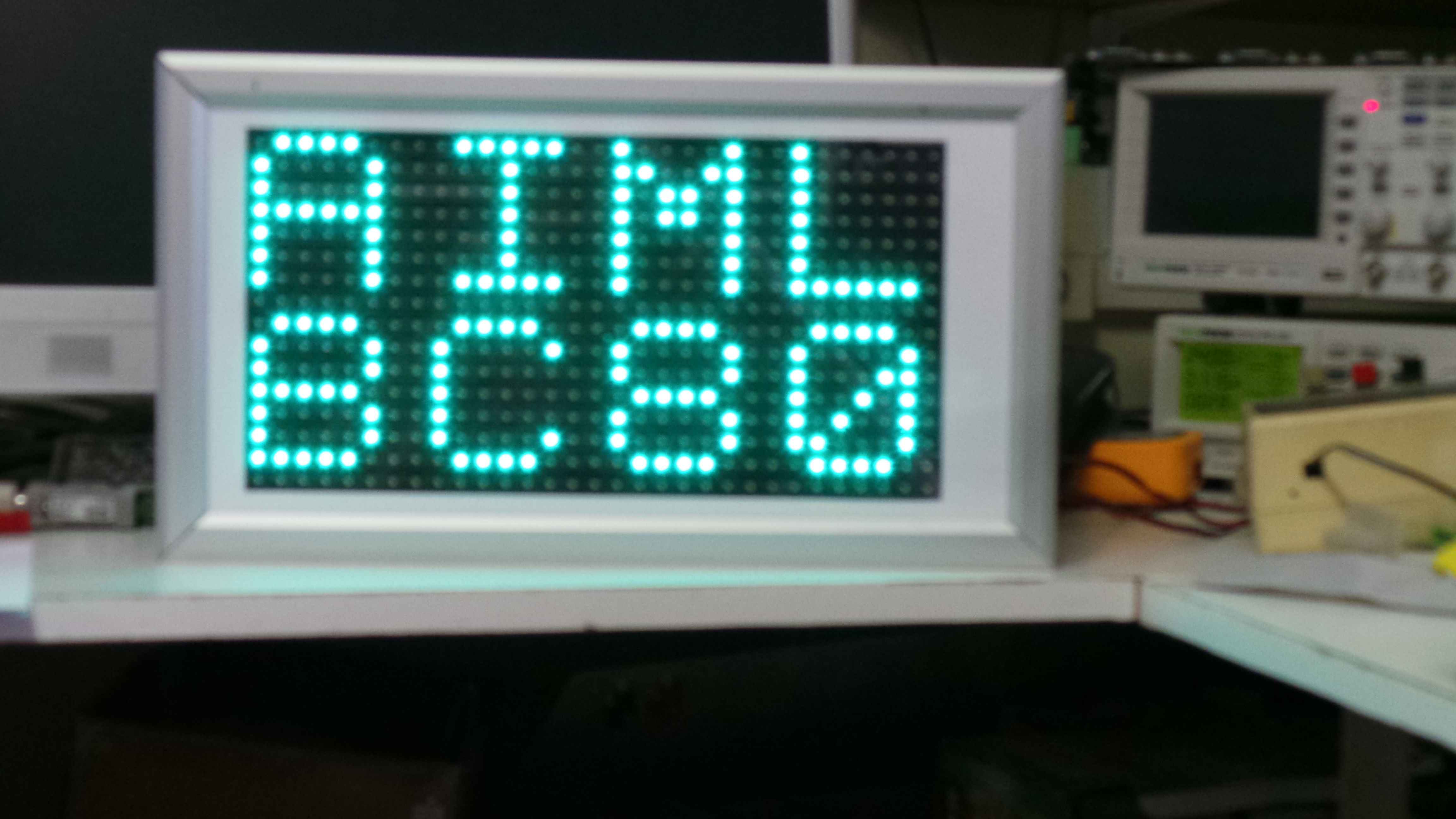 Afficheur industrielle multi-caractères alphanumériques, multi-lignes idéal pour le ligne de production, atelier... - Série AIML - AIMLBC - AIML3C - AIML7C_6