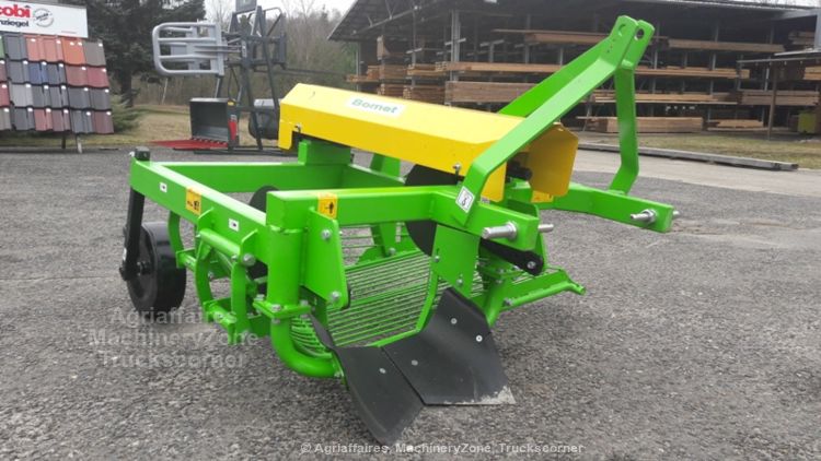 Arracheuse vibrante à rejet sur les côtés pour pommes de terre - 1 rang - Bomet SRMS BOM_6