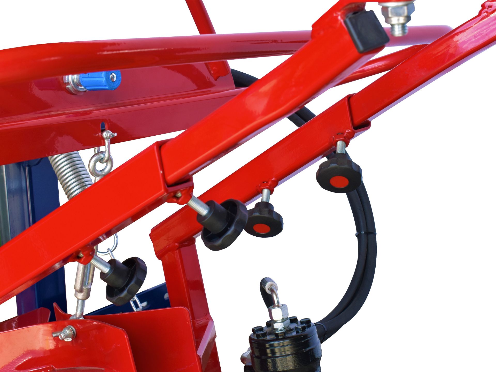 Bineuse sur le rang ZUZA 3 - 1, 2 ou 3 rangées - Éléments rotatifs pour cultures maraîchères et fruitières - JAGODA JPS Agromachines_6