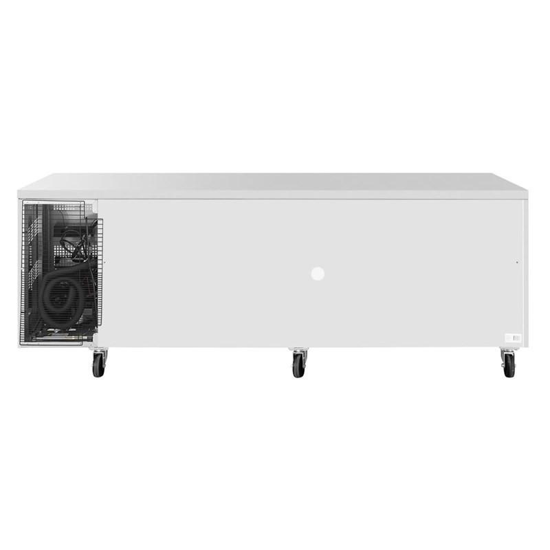 Table réfrigérée positive Slimline série U 4 portes UA107 Polar_6