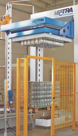 Dépalettiseur  par poussée de la couche ou par plateau magnétique - MECTRA_6