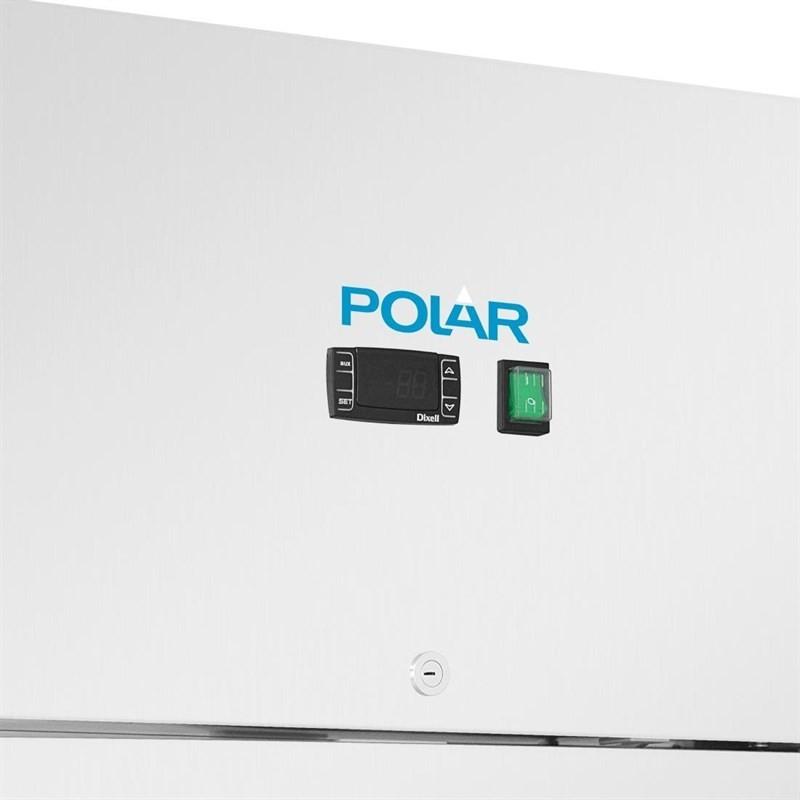 Armoire réfrigérée positive à air forcé double porte série G 1200L PG594 Polar_6