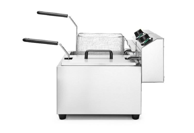 Friteuse Profi Line Analogique sans robinet de vidange 2x8L 230V HENDI_6