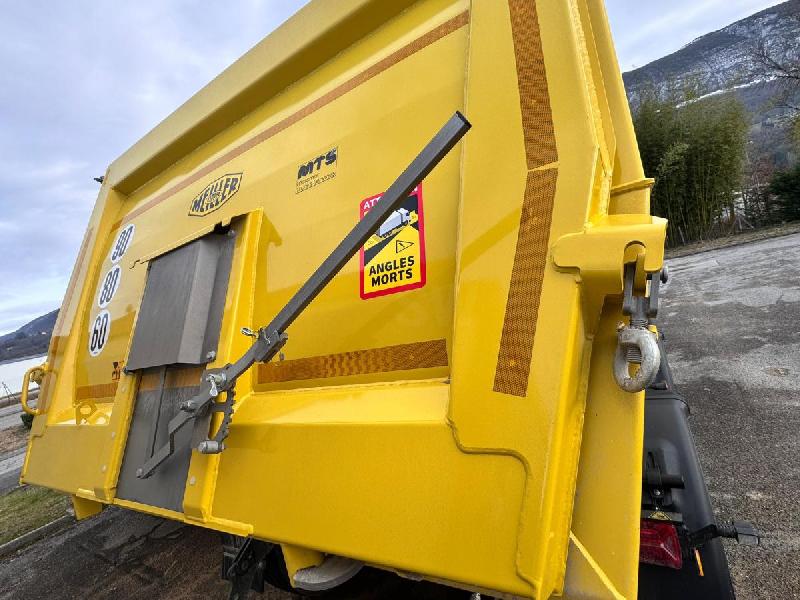 Meiller KISA 3 Semi-remorque benne acier 8/6_6