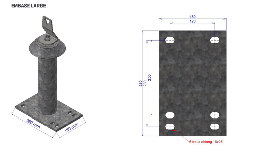 Ligne de vie horizontale à câble - UNYC_6