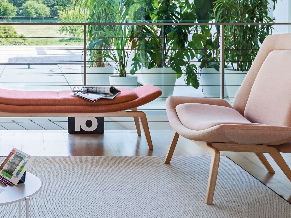 Canapé d'accueil style scandinave - design contemporain NORDIC - personnalisable et confortable_6