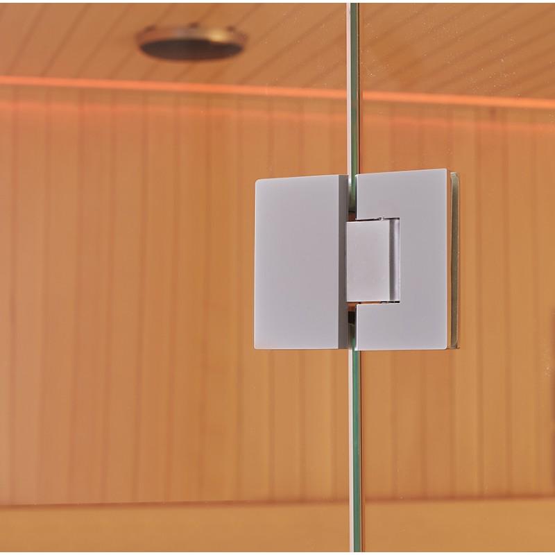 SAUNA D'ANGLE BOREAL® EVASION CLUB PRO 214C - 5 À 7 PLACES - 214*214*210_6