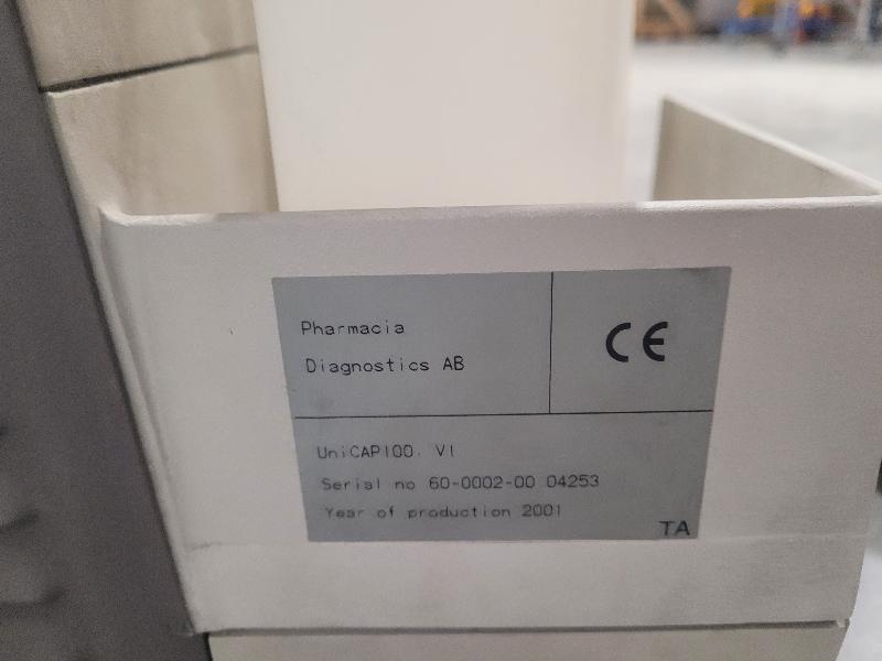 Analyseur de laboratoire pharmacia diagnistics ab unicap100 v1 pour pièces_6