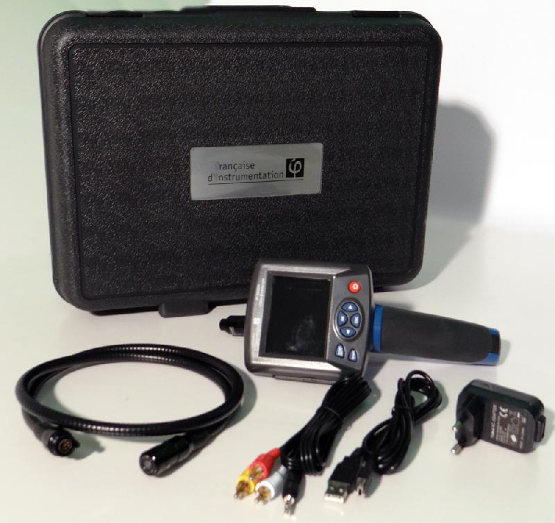 FI820EN - Endoscope vidéo 1 m avec écran TFT, LED et sortie vidéo_6