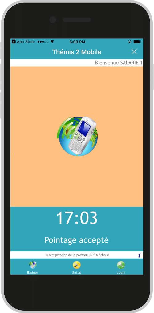 Application mobile de pointage Thémis - Compatible iOS et Android avec géolocalisation et synchronisation en temps réel_6