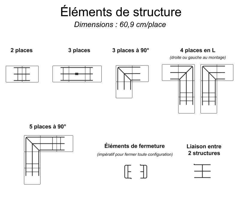 Ahora - Système flexible pour accueil et espaces d'attente avec coussins, tablettes et étagères_6