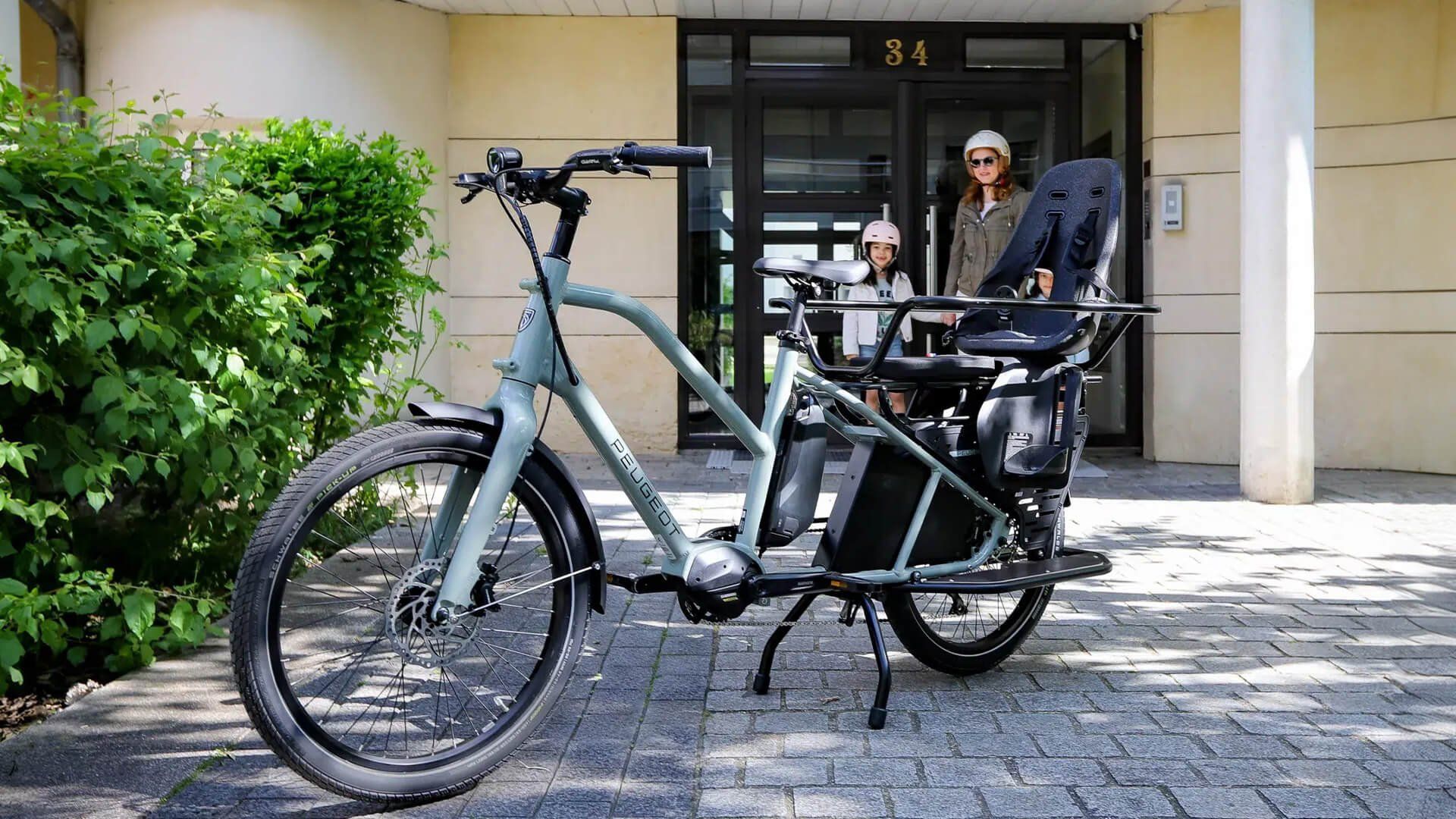 Vélo Peugeot E-Longtail by Douze Cycles - Aluminium 6061, Transmission Shimano Cues Di2, Moteur Shimano EP6 Cargo_6