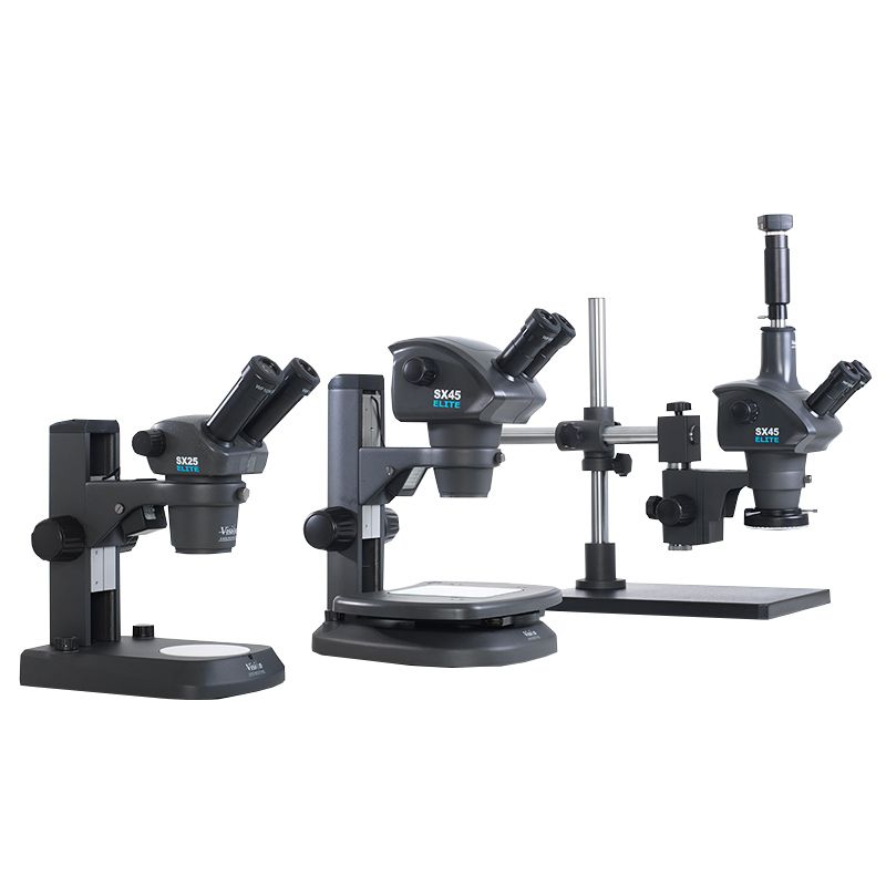 Microscope compact avec réglage dioptrique sur oculaires