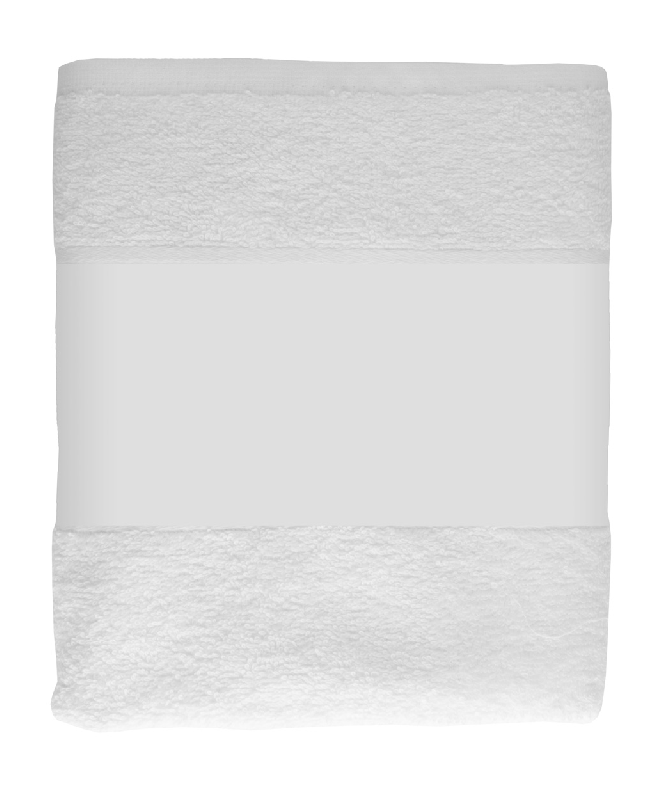 Serviette éponge 400 g/m² en coton avec bord polyester - Impression sublimation incluse - Quantité minimale 50 pcs_6