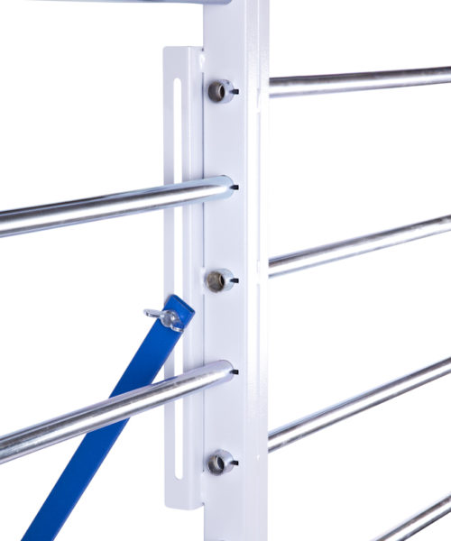 Chariot à étagère pour les pièces peintes avec 4 roulettes pivotantes robustes -  VARIOFLEX_6