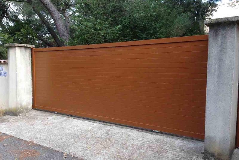 Portail coulissant standard plein - 3500 / 1580_6