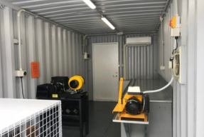 Container maritime 20 pieds open side high cube -Structure en acier CORTEN soudé - Occasion ou 1er voyage_6