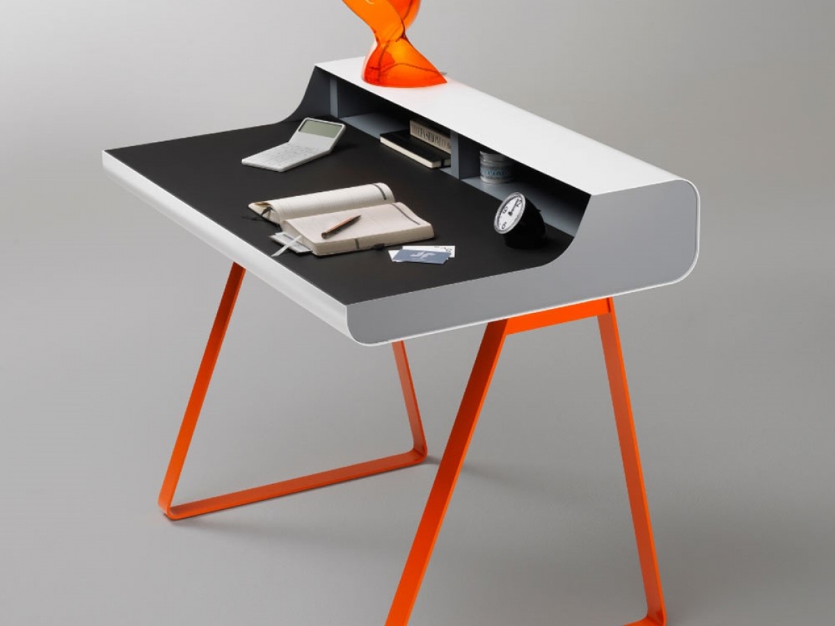 Bureau secrétaire home office en métal PS 10 - Design élégant et fonctionnel avec options sur mesure_6