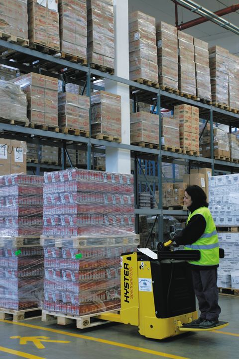 Transpalette électrique Hyster P2.0SE avec direction mécanique