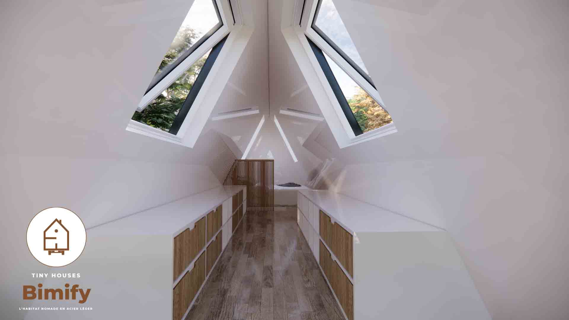 Tiny A avec chauffe-eau plat 65L ARISTON