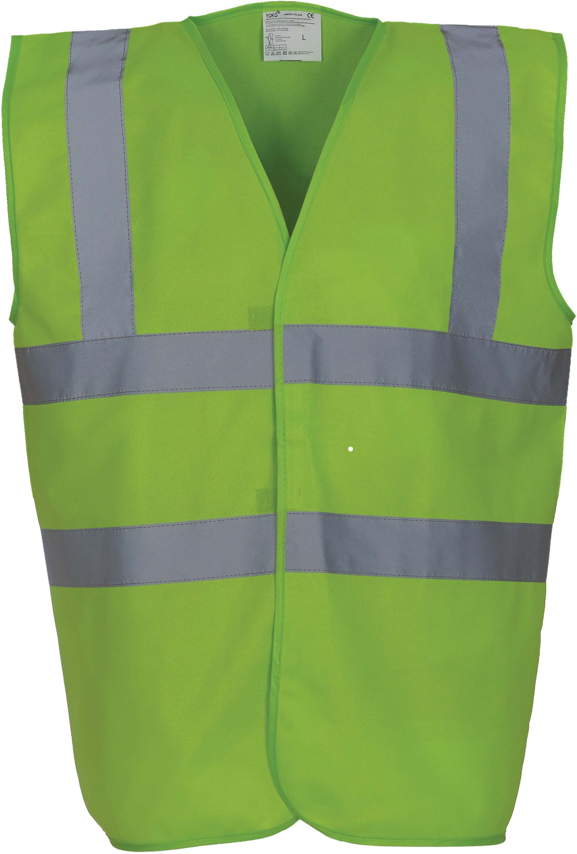 Gilet de sécurité en polyester avec options de personnalisation
