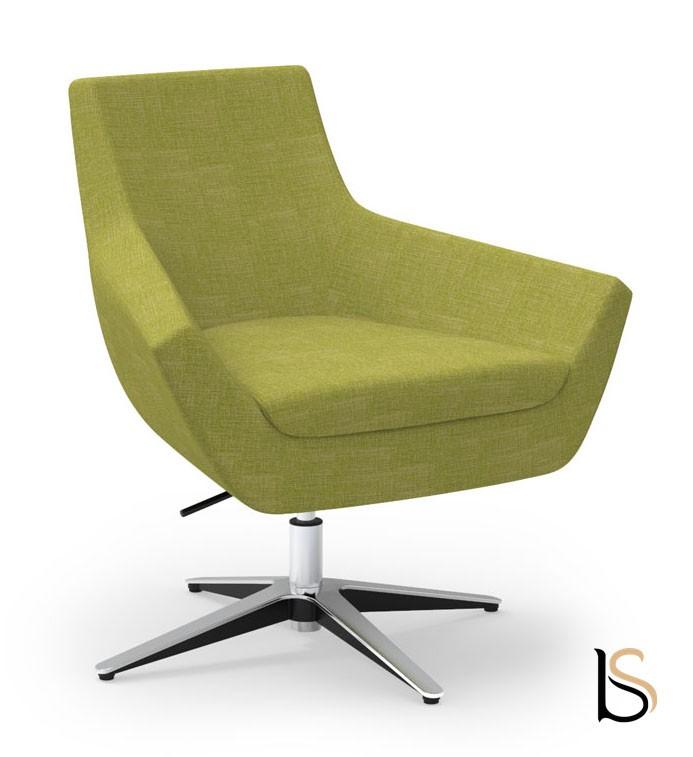 Siège d'accueil pivotant Storn - Mobel linea. - Anthracite_6