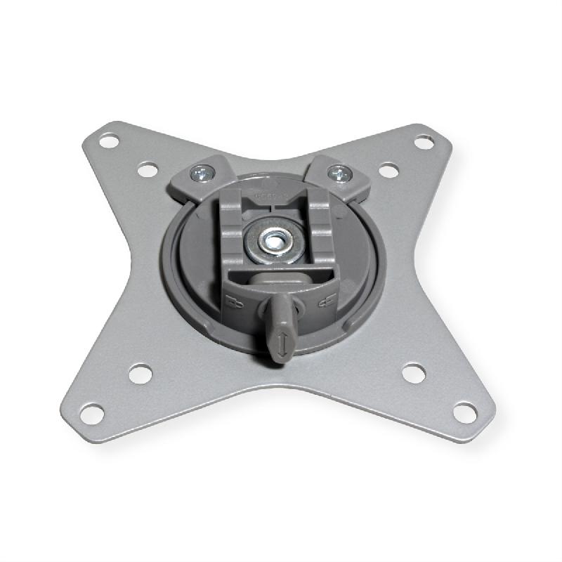 ROLINE Support double LCD, fixation sur bureau, vérin à gaz, 5 articulations, 17-23